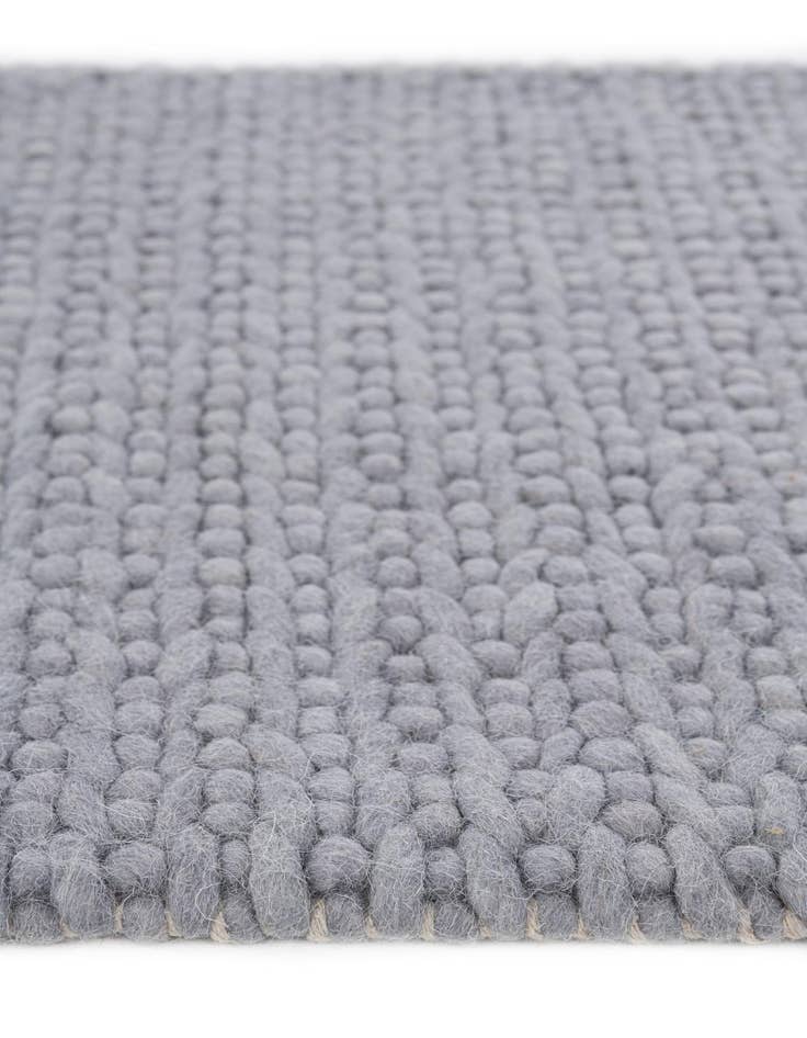 Detail image of  2' 1 x 3' 1  Hand Woven Lana New Zealand Wool Rug