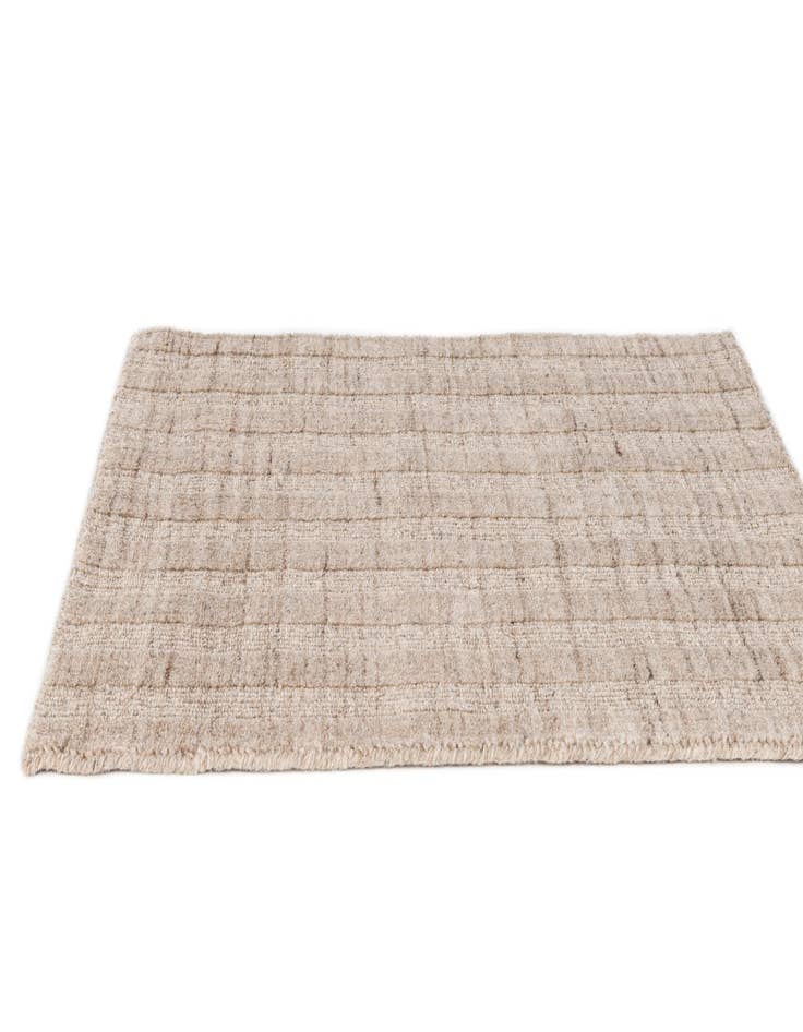 Detail image of 2' 3 x 3' 2 Hand Woven Lana New Zealand Wool Rug