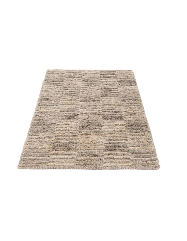 Detail image of  2' x 3' 2  Hand Knotted Lana New Zealand Wool Rug