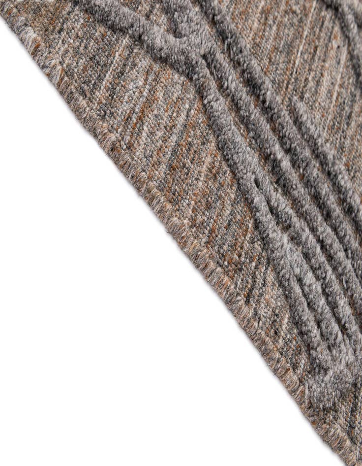 Detail image of  2' 2 x 3'  Hand Knotted Lana New Zealand Wool Rug