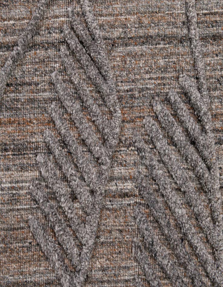 Detail image of  2' 2 x 3'  Hand Knotted Lana New Zealand Wool Rug