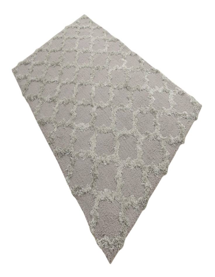 Detail image of  5' x 7' 10 Lattice Shag Rug