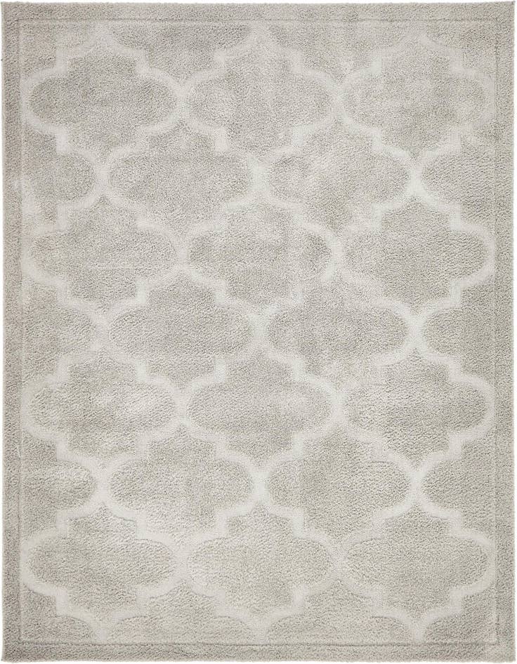 Detail image of 8' x 10' Lattice Shag Rug