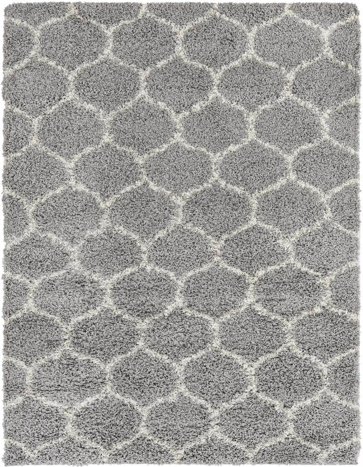 Detail image of  5' 3 x 8' Lattice Shag Rug
