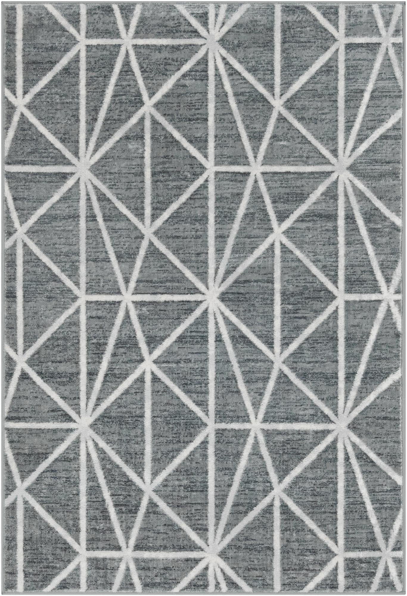  4' x 6' Lattice Trellis Rug