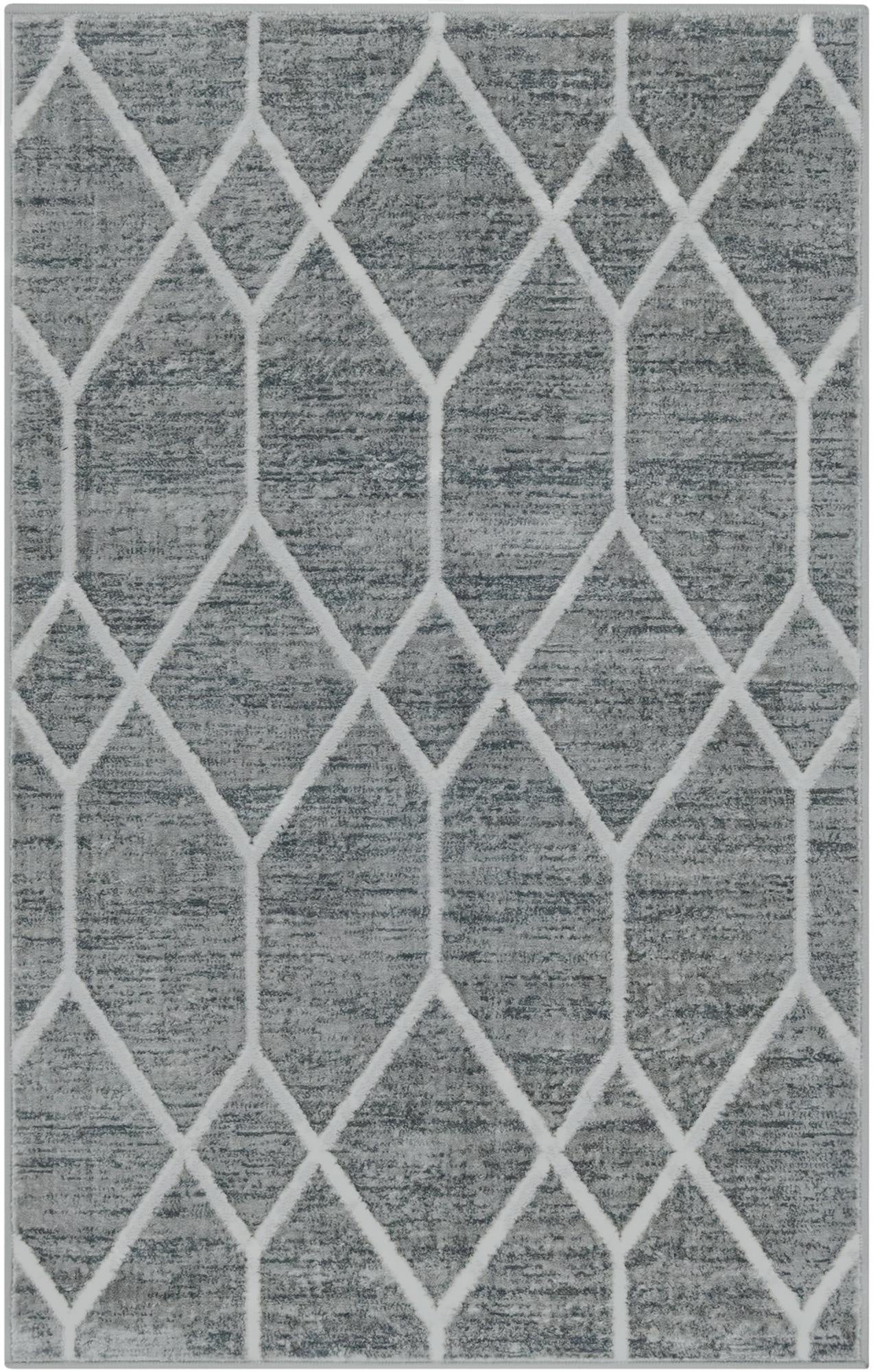  3' 3 x 5' 3 Lattice Trellis Rug