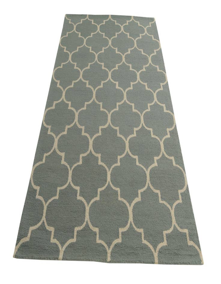 Detail image of  5' x 8' Luna Wool Rug