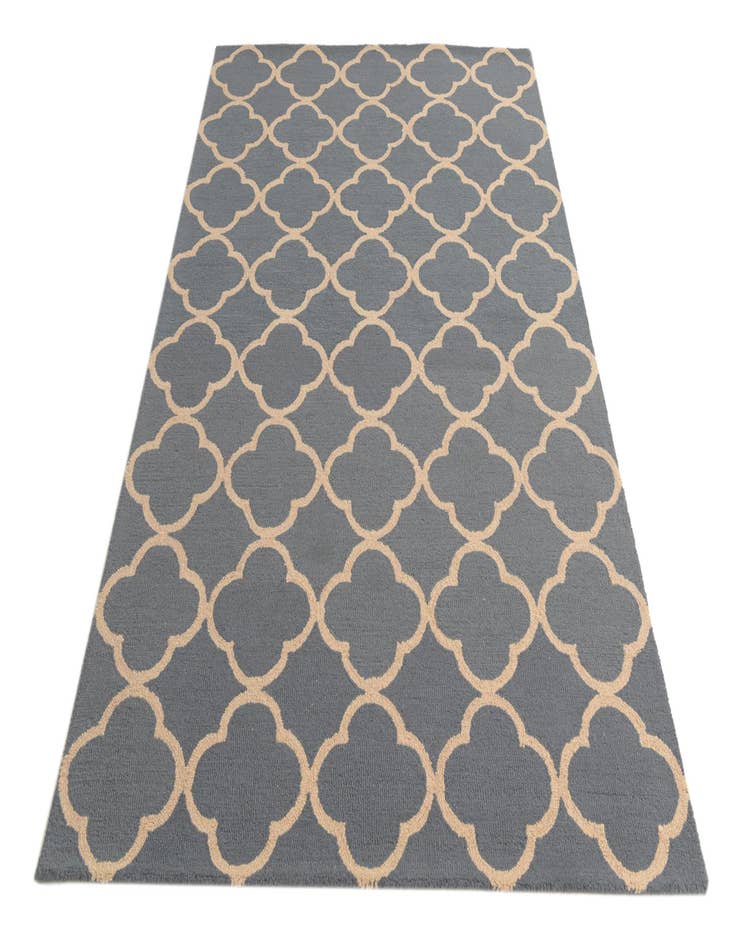 Detail image of  5' 1 x 8' Luna Wool Rug