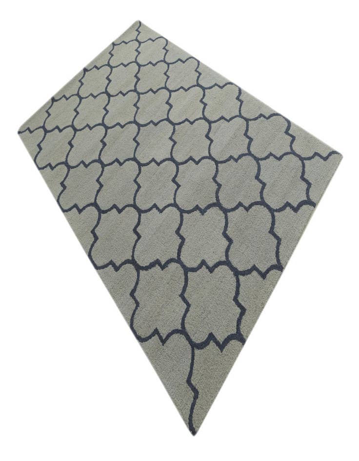 Detail image of  5' x 8' Luna Wool Rug