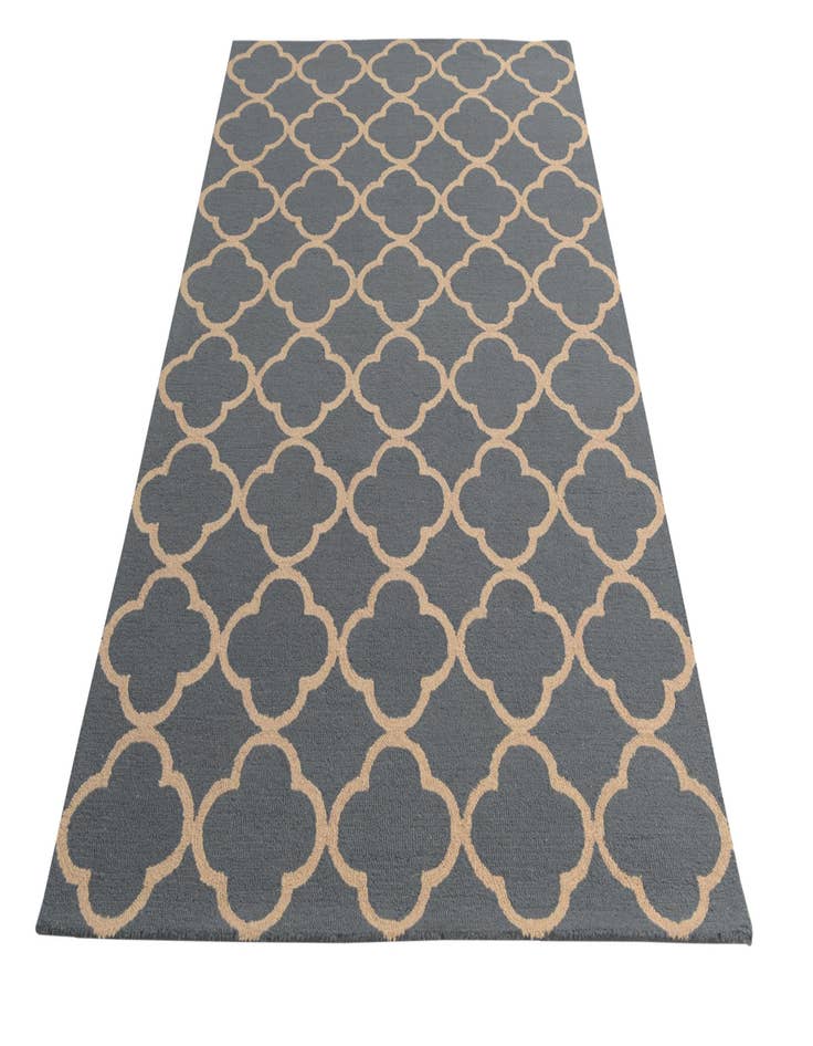 Detail image of  5' x 8' Luna Wool Rug