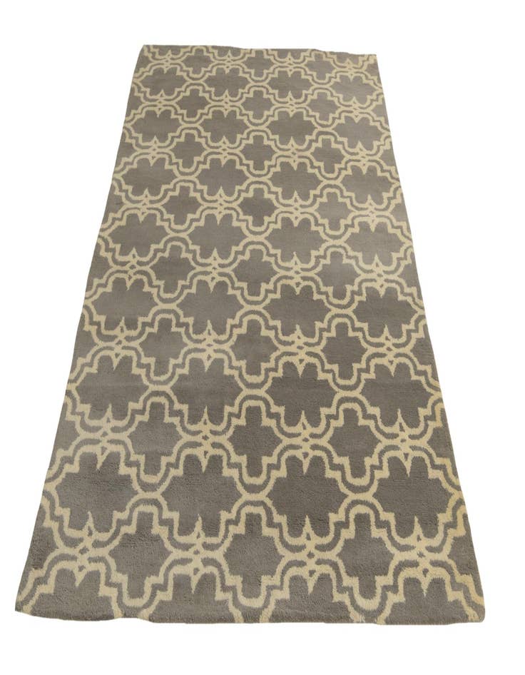 Detail image of  5' 1 x 7' 9 Luna Wool Rug