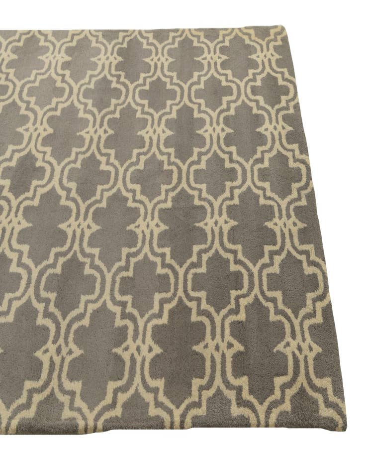 Detail image of  5' 1 x 7' 9 Luna Wool Rug