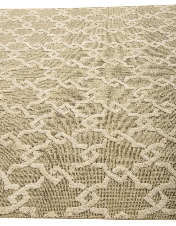 Detail image of  7' 7 x 9' 9  Hand Knotted Luna Rug