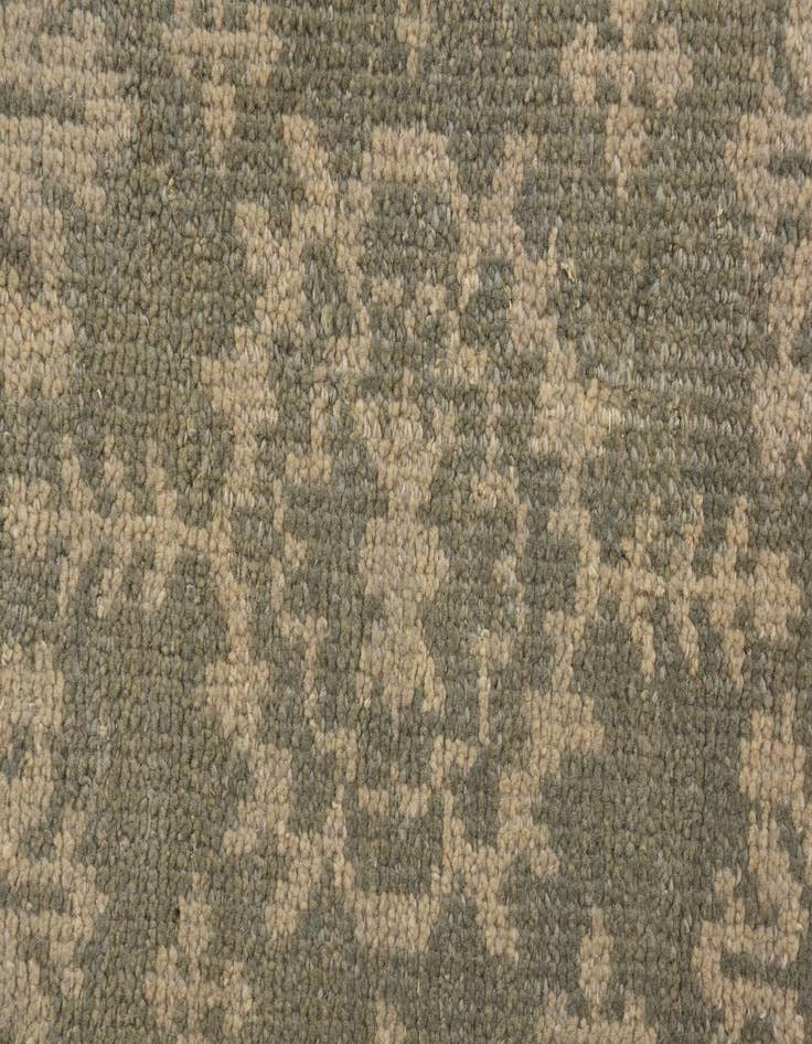 Detail image of  5' x 6' 9  Hand Knotted Luna Wool Rug