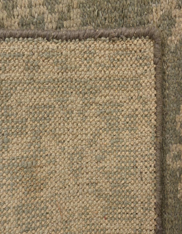 Detail image of  5' x 6' 9  Hand Knotted Luna Wool Rug