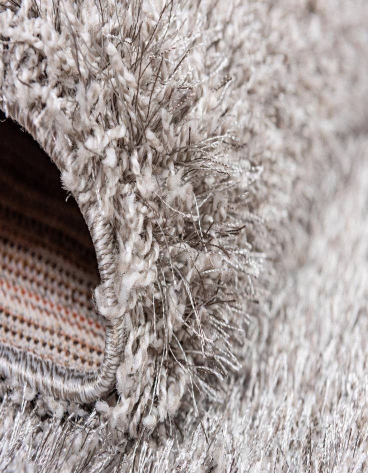 Detail image of  3' 3 x 5' 3 Luxury Solid Shag Rug