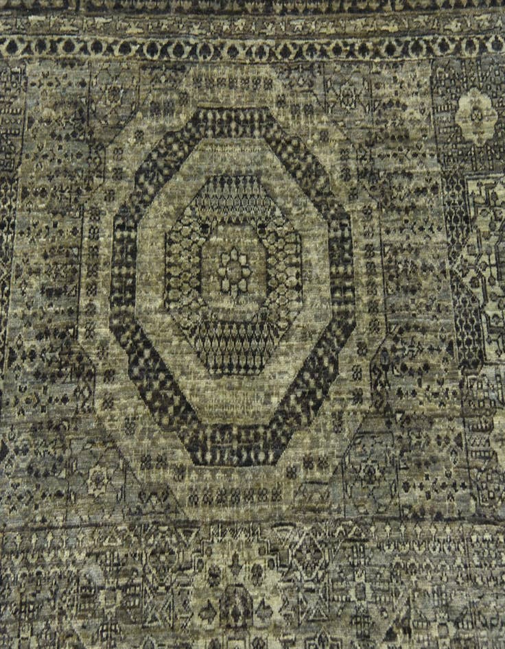 Detail image of  8' 9 x 11' 3  Hand Knotted Mamluk Ziegler Rug