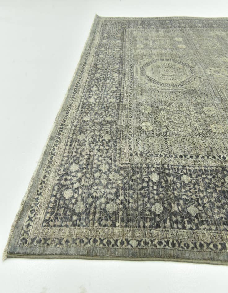 Detail image of  8' 9 x 11' 3  Hand Knotted Mamluk Ziegler Rug