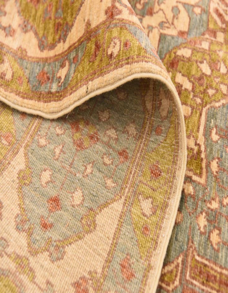 Detail image of  6' 2 x 9'  Hand Knotted Mamluk Ziegler Oriental Rug