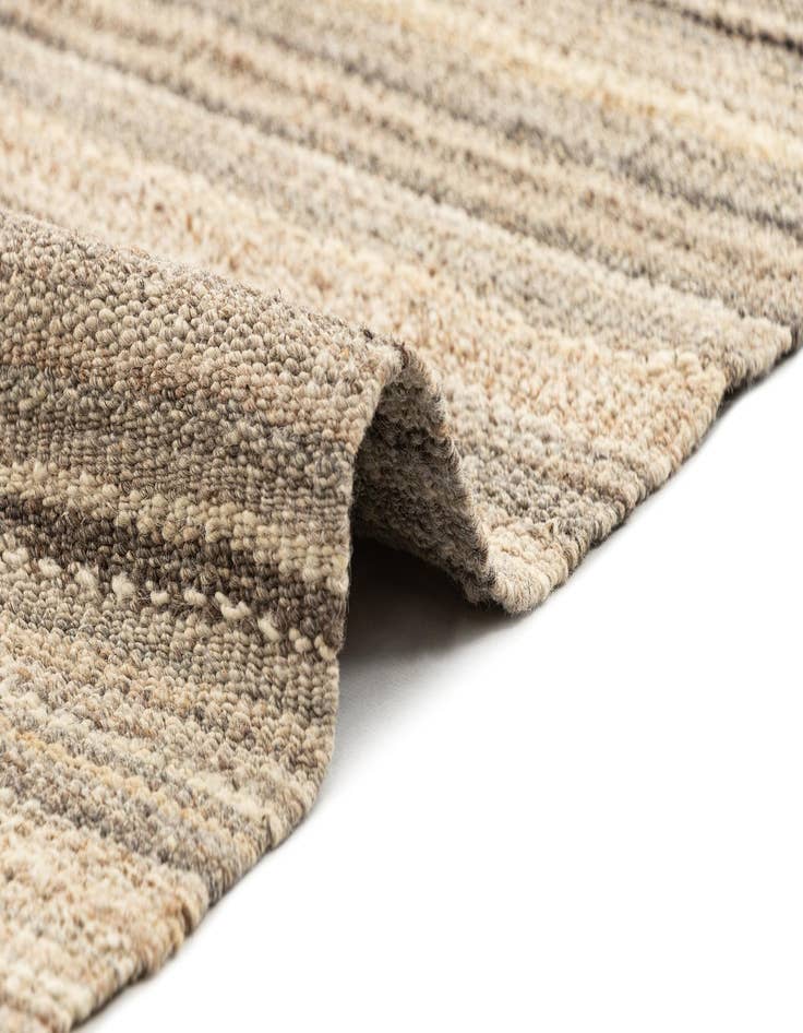 Detail image of  8' x 9' 11  Hand Knotted Marok Kilim Rug