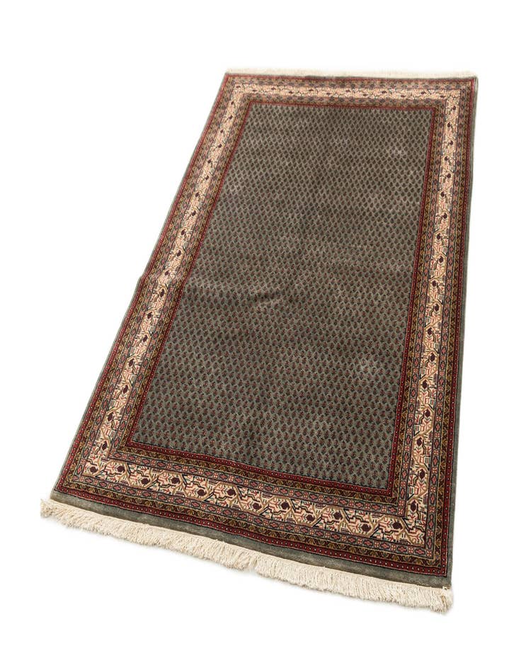 Detail image of  4' 7 x 6' 8  Hand Knotted Mir Oriental Wool Rug