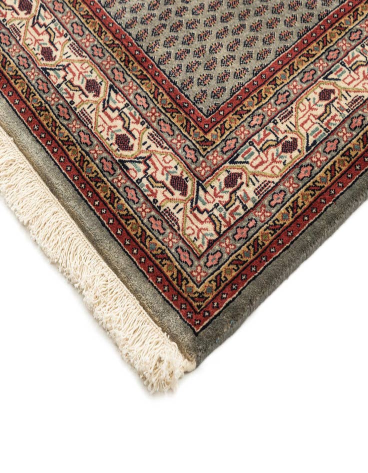 Detail image of  4' 7 x 6' 8  Hand Knotted Mir Oriental Wool Rug