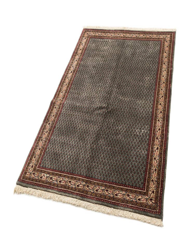 Detail image of  4' 7 x 6' 7  Hand Knotted Mir Oriental Wool Rug