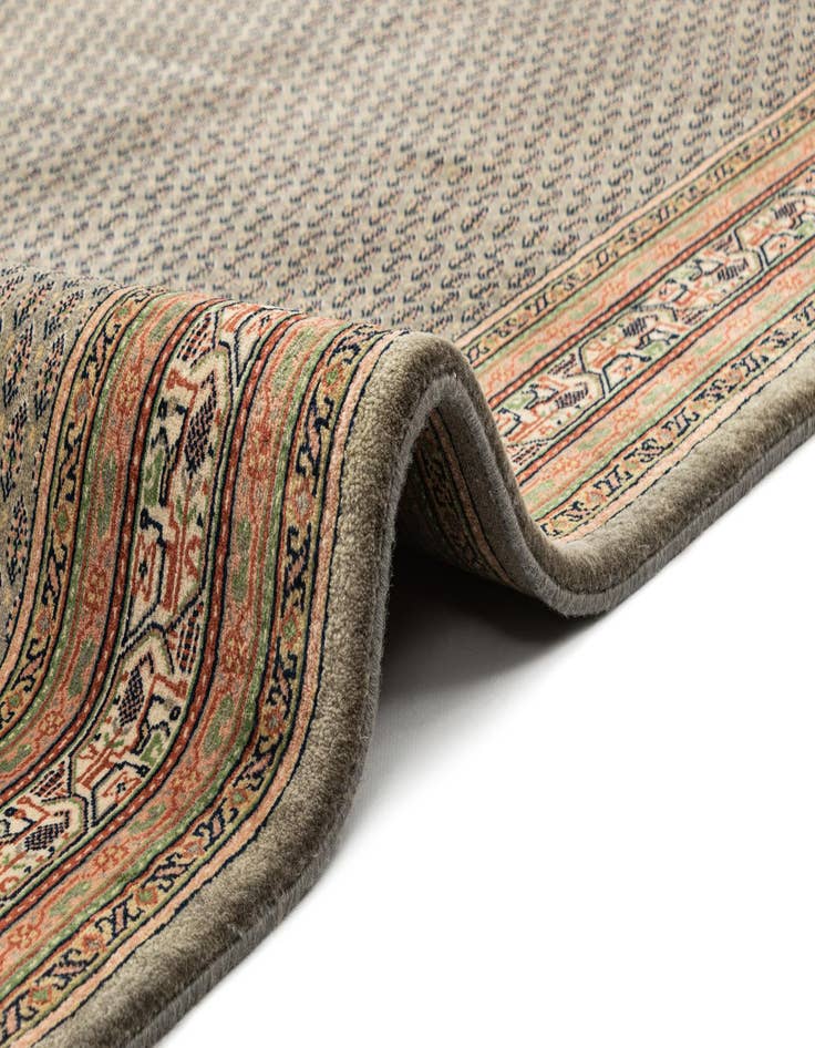 Detail image of  5' 6 x 7' 10  Hand Knotted Mir Wool Rug