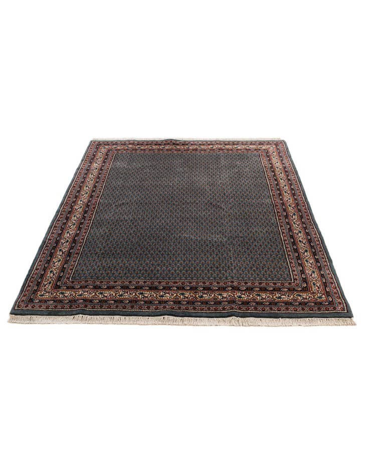 Detail image of  5' 5 x 7' 11  Hand Knotted Mir Wool Rug