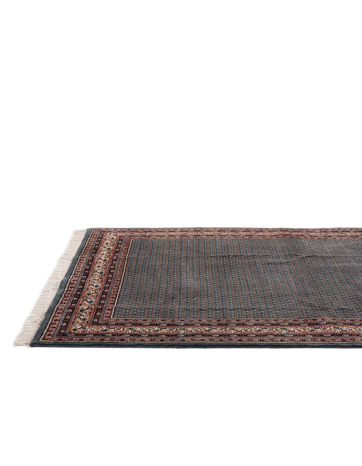 Detail image of  5' 5 x 7' 11  Hand Knotted Mir Wool Rug