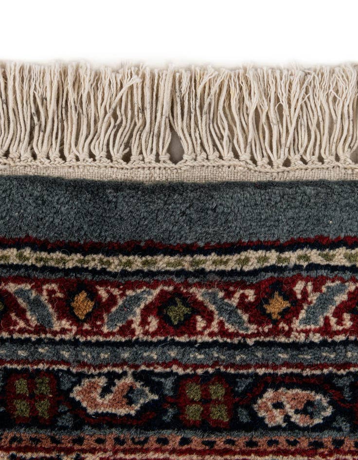 Detail image of  5' 5 x 7' 11  Hand Knotted Mir Wool Rug