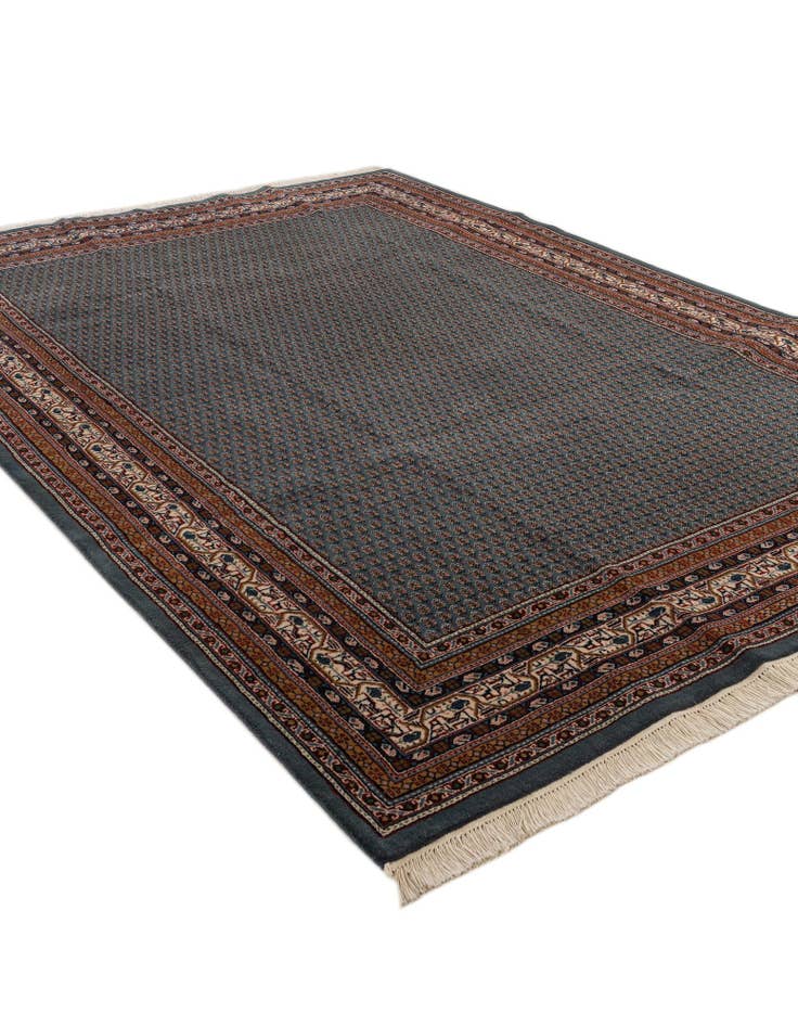 Detail image of  6' 8 x 9' 7  Hand Knotted Mir Wool Rug