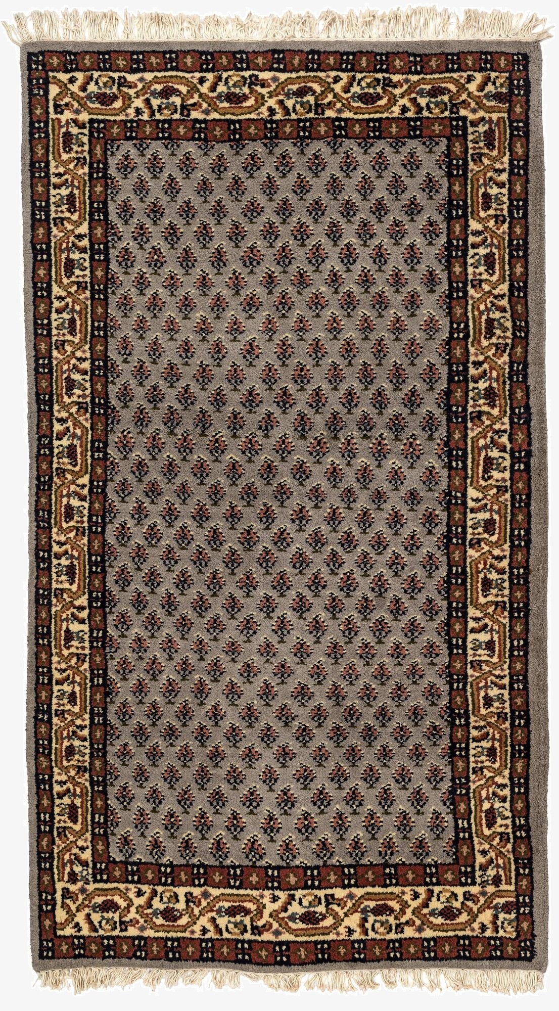  3' x 5' 4  Hand Knotted Mir Wool Rug