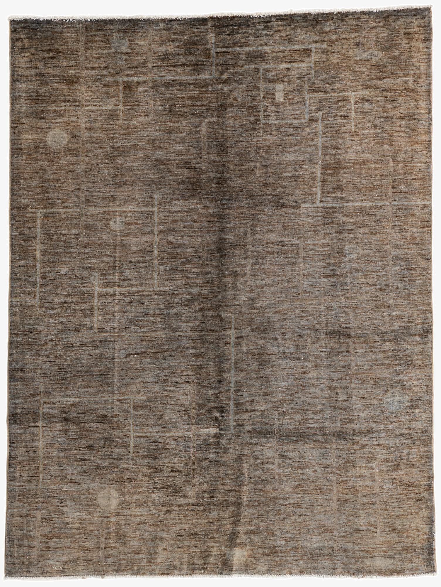  5' x 6' 7  Hand Knotted Modern Ziegler Rug