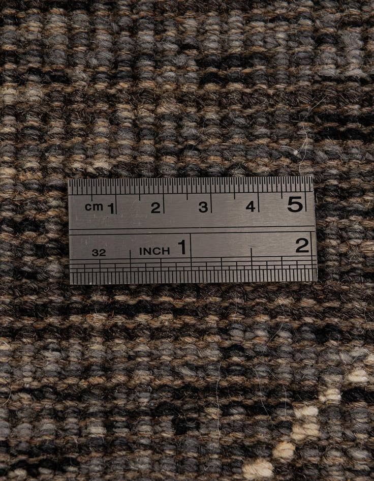 Detail image of  4' 7 x 6' 5  Hand Knotted Moroccan Wool Rug