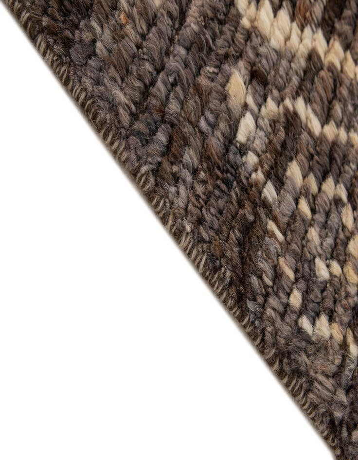 Detail image of  5' 9 x 8' 2  Hand Knotted Moroccan Wool Rug