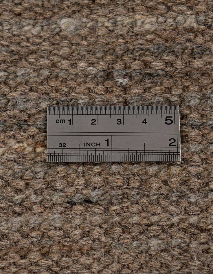 Detail image of  6' 10 x 9' 8  Hand Knotted Moroccan Wool Rug