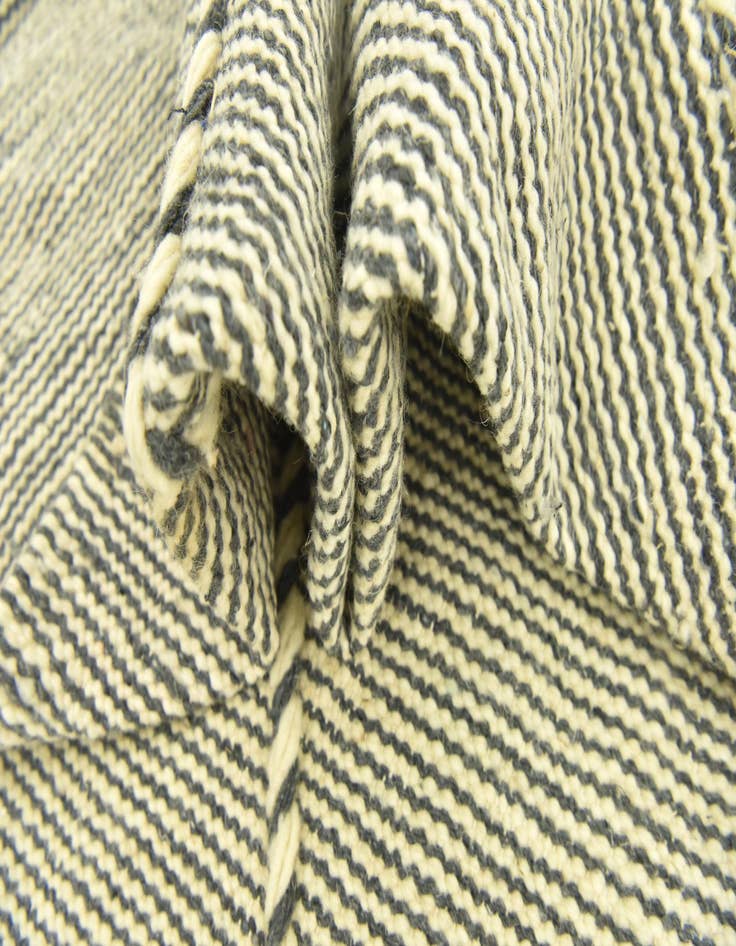 Detail image of  6' 2 x 10' 7  Hand Knotted Moroccan Wool Rug