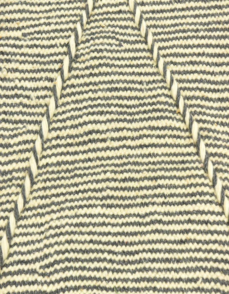 Detail image of  6' 2 x 10' 7  Hand Knotted Moroccan Wool Rug