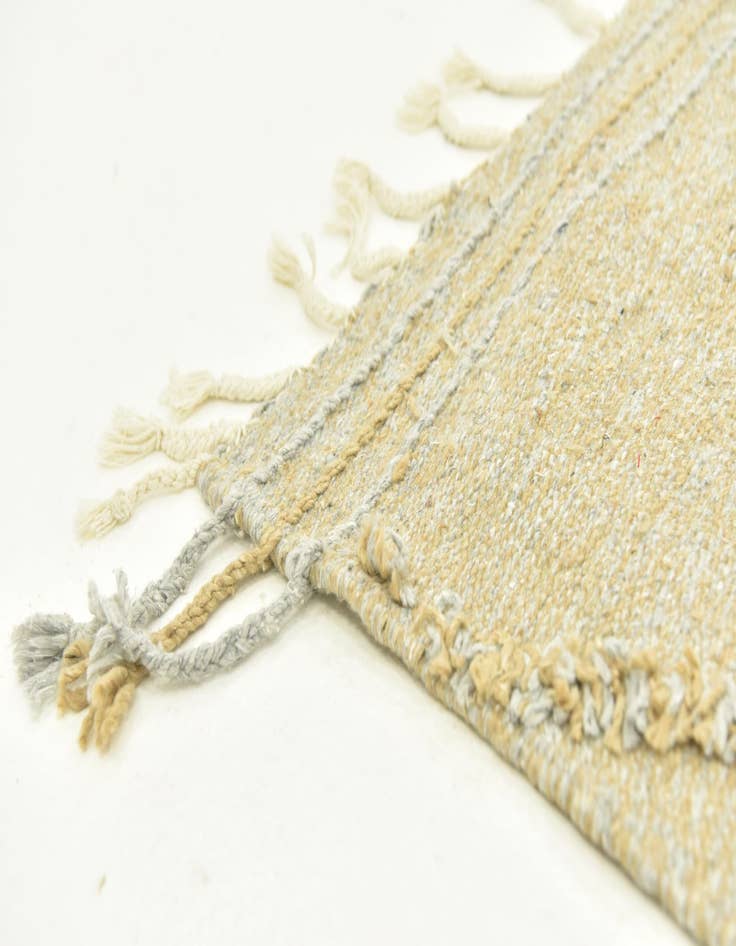 Detail image of  5' 1 x 8' 10  Hand Knotted Moroccan Wool Rug