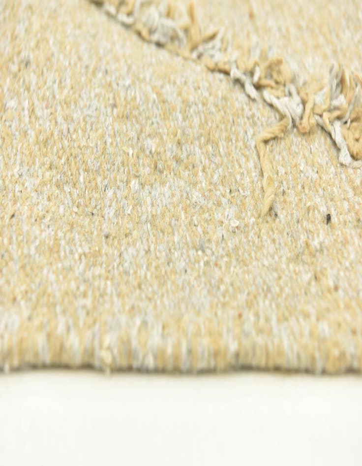 Detail image of  5' 1 x 8' 10  Hand Knotted Moroccan Wool Rug