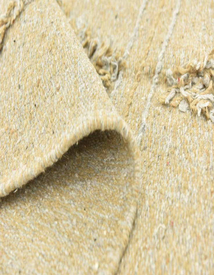 Detail image of  5' 1 x 8' 10  Hand Knotted Moroccan Wool Rug