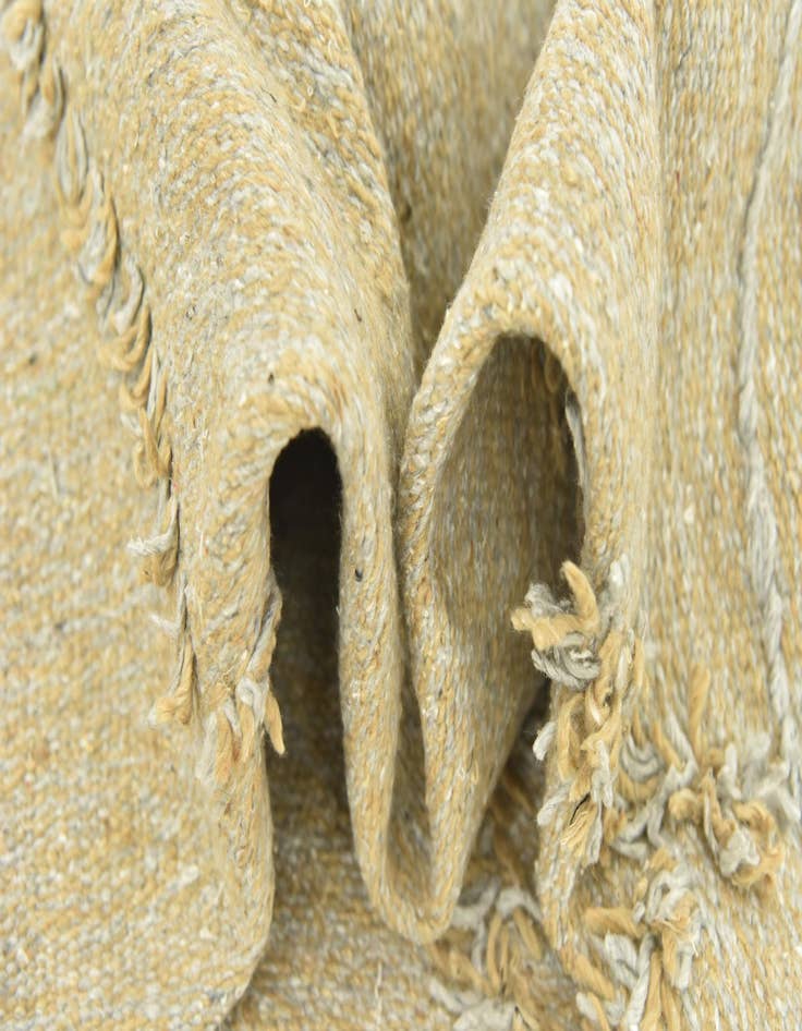 Detail image of  5' 1 x 8' 10  Hand Knotted Moroccan Wool Rug