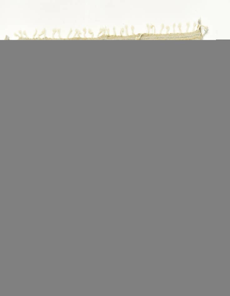 Detail image of  5' 1 x 8' 10  Hand Knotted Moroccan Wool Rug