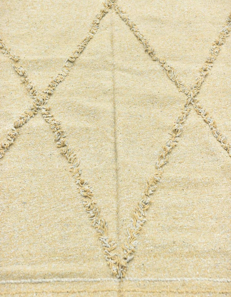 Detail image of  5' 1 x 8' 10  Hand Knotted Moroccan Wool Rug