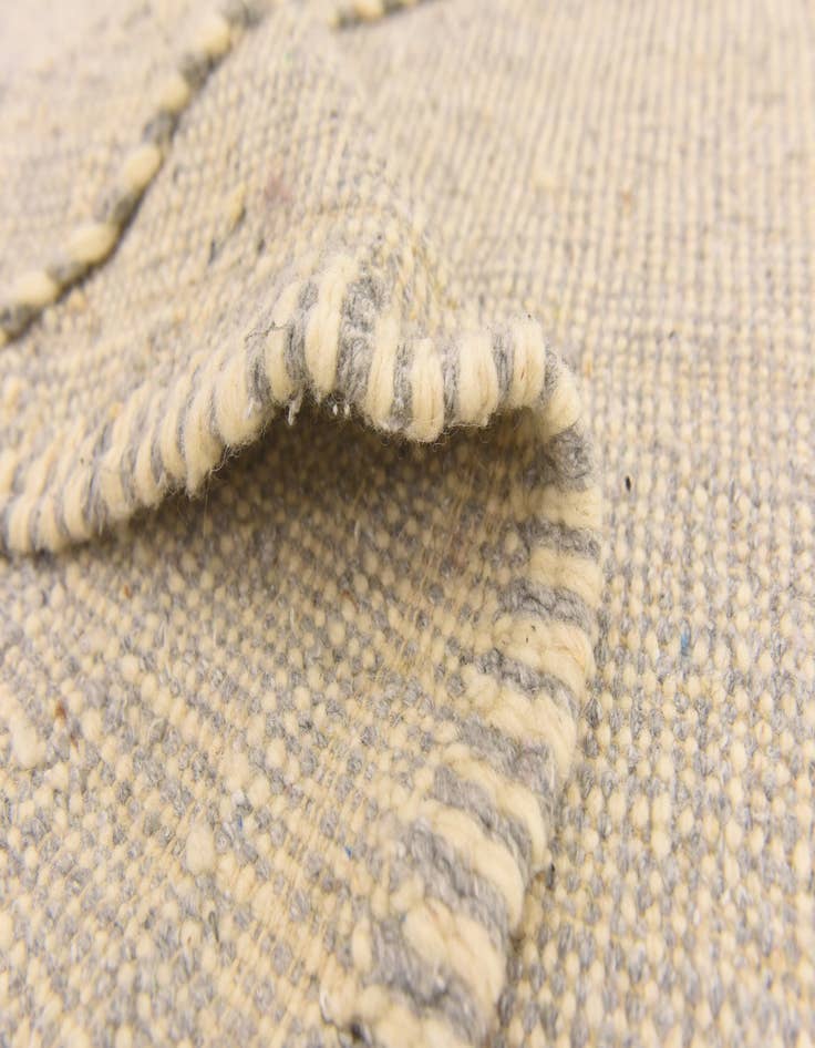 Detail image of  7' 5 x 10' 9  Hand Knotted Moroccan Wool Rug