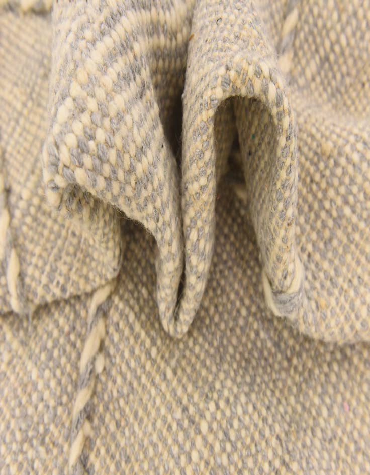 Detail image of  7' 5 x 10' 9  Hand Knotted Moroccan Wool Rug