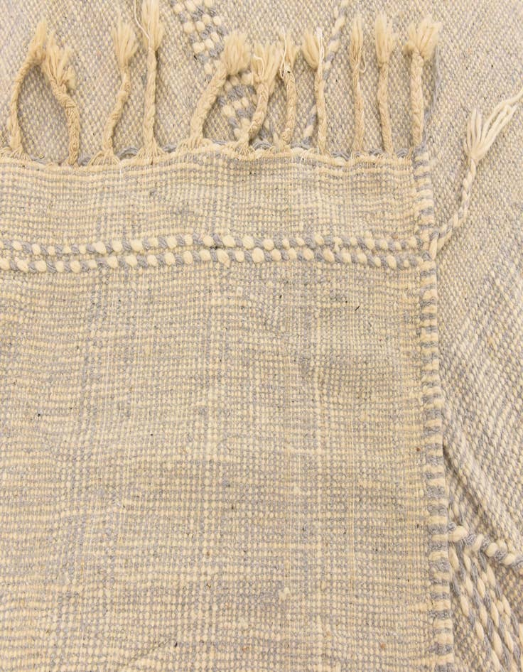 Detail image of  7' 5 x 10' 9  Hand Knotted Moroccan Wool Rug