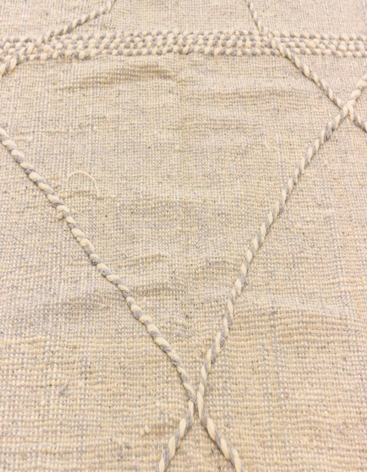 Detail image of  7' 5 x 10' 9  Hand Knotted Moroccan Wool Rug