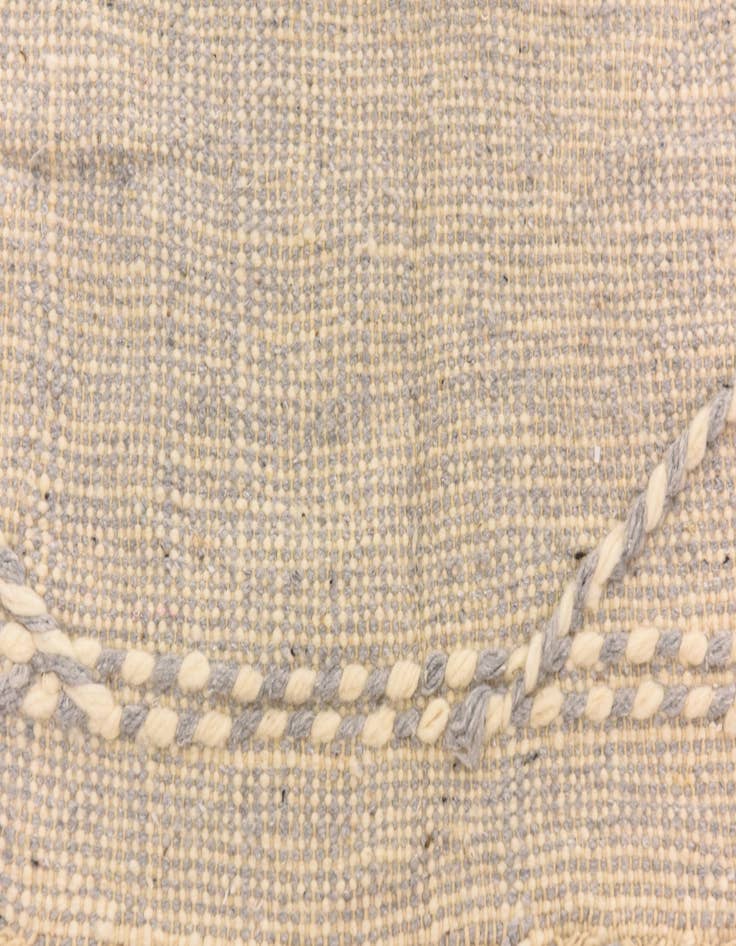 Detail image of  7' 5 x 10' 9  Hand Knotted Moroccan Wool Rug